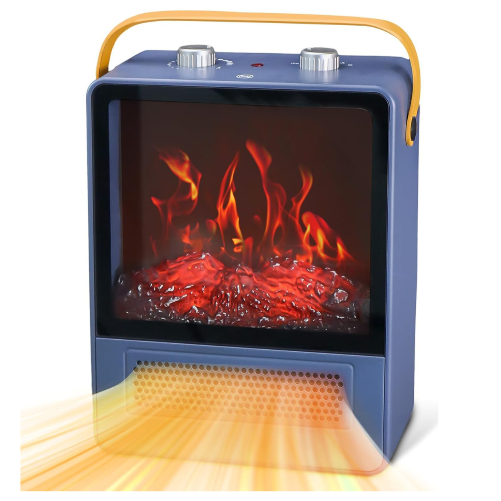 Electric Fireplace Heater Flame Effect