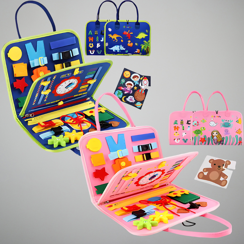 Montessori Busy Board Sensory Toy for Children