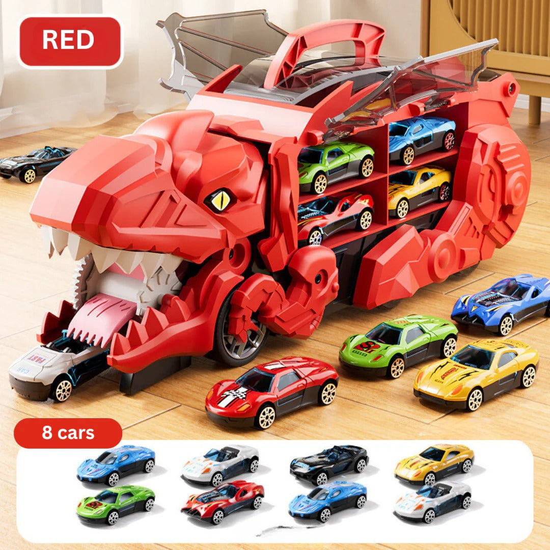 Dinosaur Car Toy Truck Set