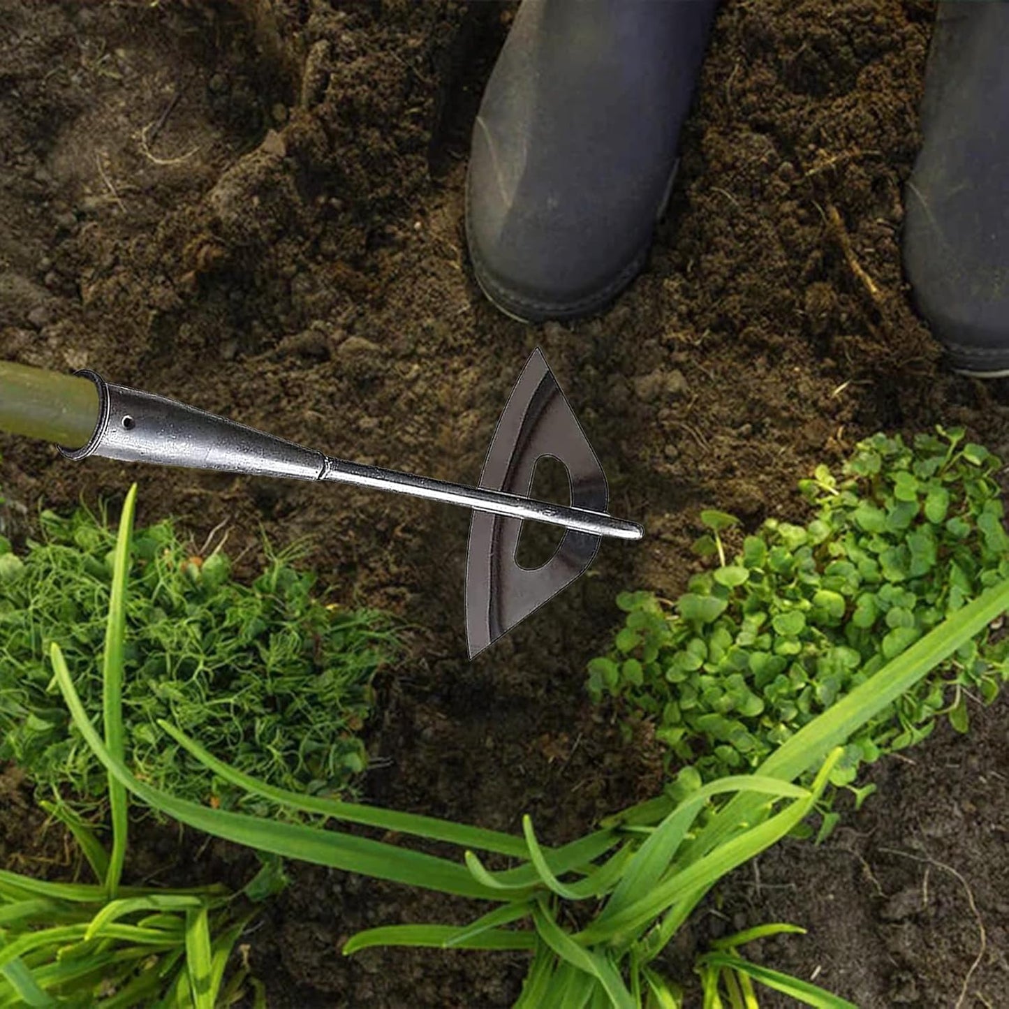 Garden Hoe Tool Set Weeding Tools Long Handle Steel