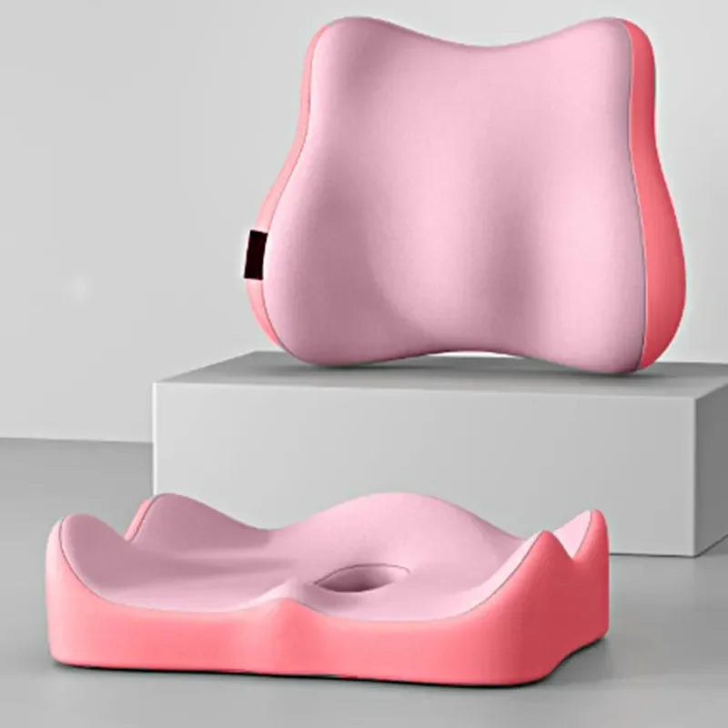 Memory Foam Lumbar Support Seat Cushion Office Chair Cushion