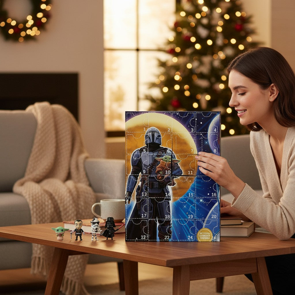 Yoda Advent Calendar Christmas Gift for Kids