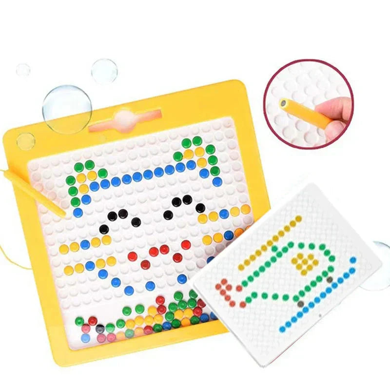 Magnetic Drawing Pad Dots Board for Kids