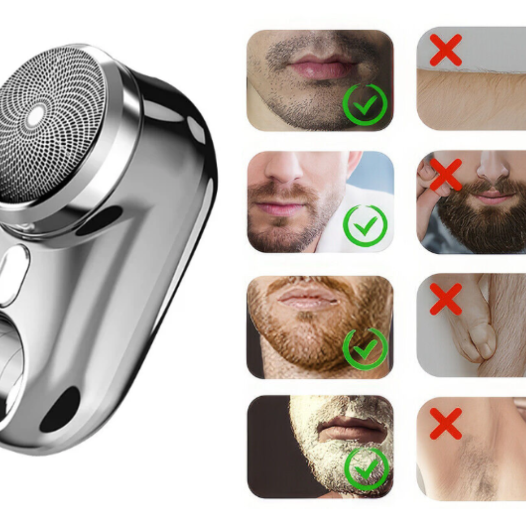 Mini Electric Shaver Portable Rechargeable Grooming Tool
