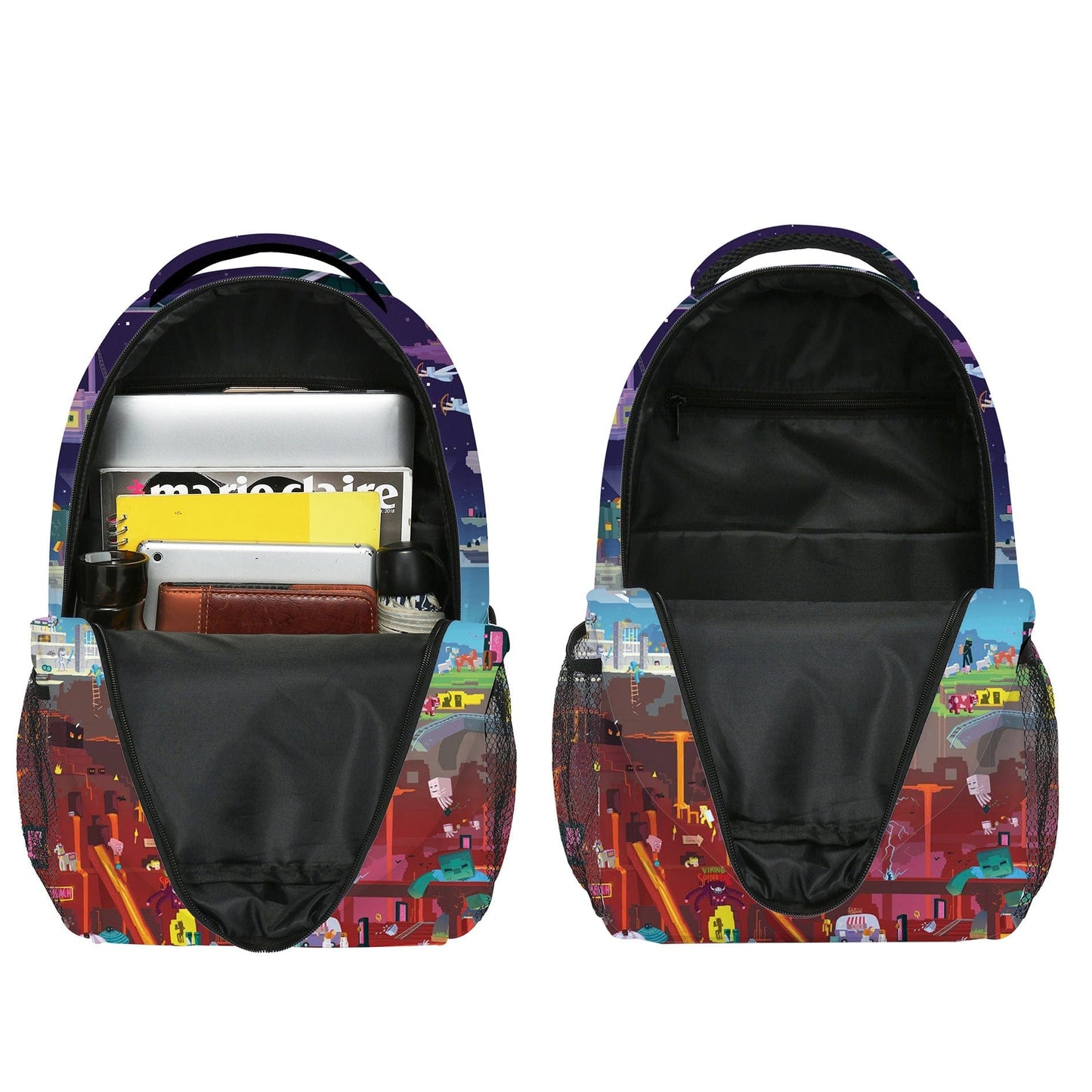 Minecraft Video Game Backpack Rucksack