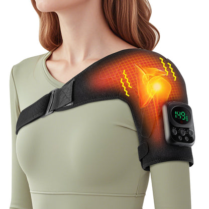 Wireless Shoulder Massage Device Detachable Control Unit
