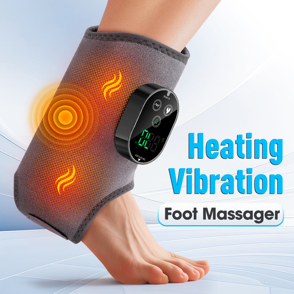 Cordless 4 in 1 Massage Pad for Elbow Knee Foot Ankle Relief