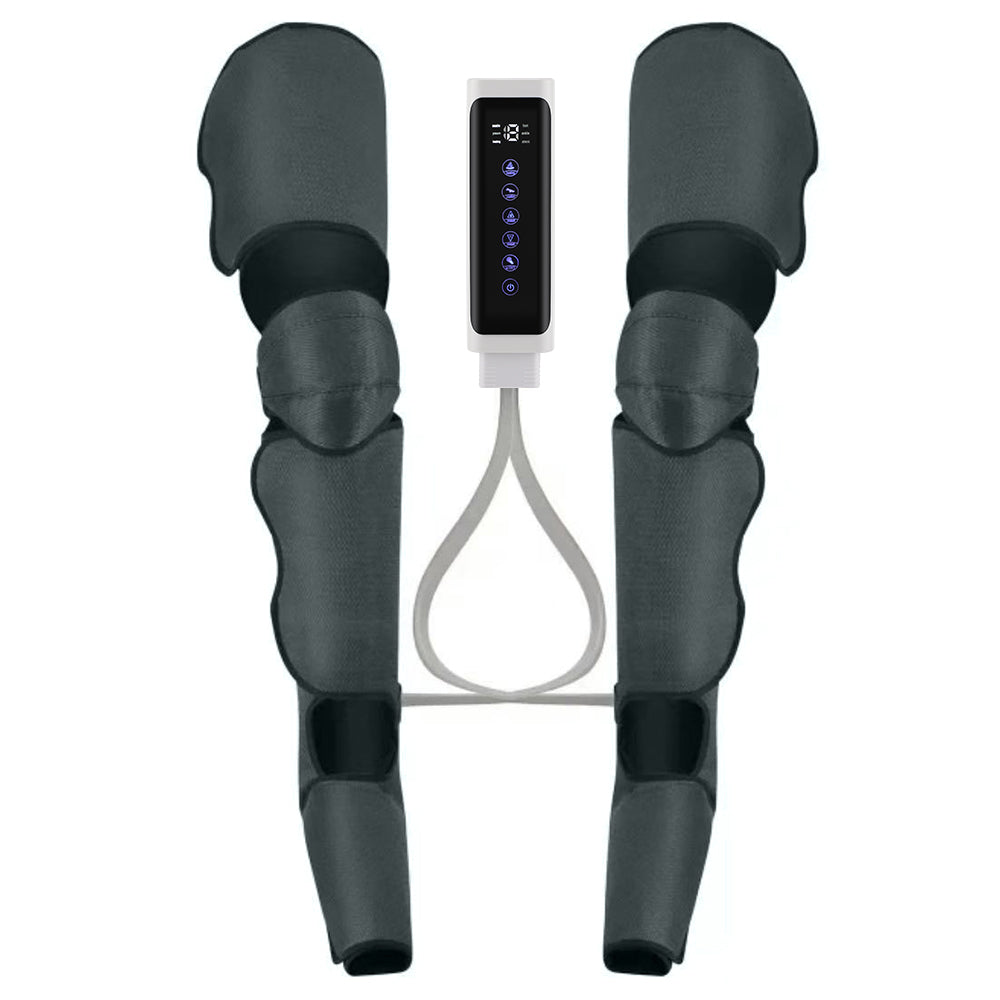 Air Compression Leg Massager System Dual Function Device