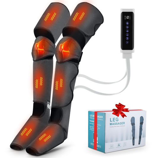 Air Compression Leg Massager System Dual Function Device
