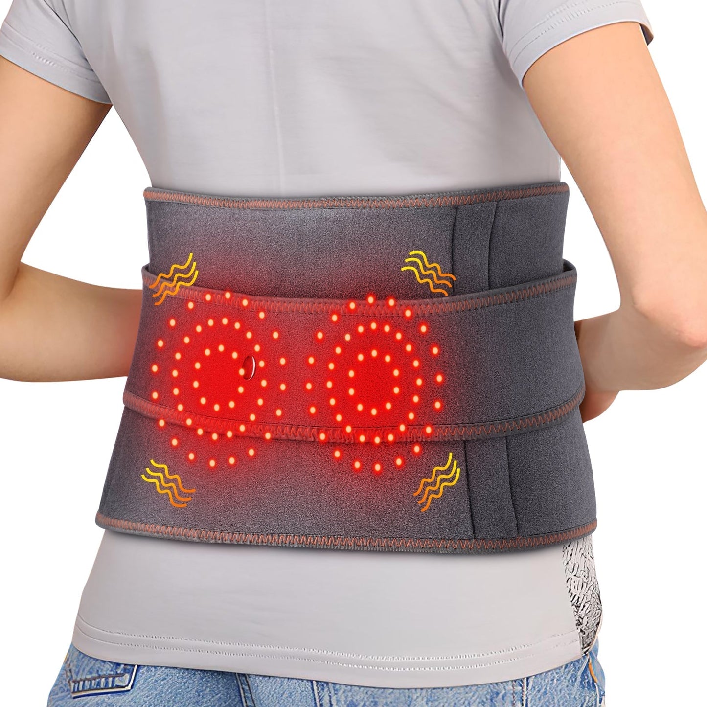 LED Heated Massage Belt