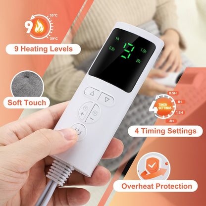Electric Heating Pad Heated Blanket Heating Belt Combo Set