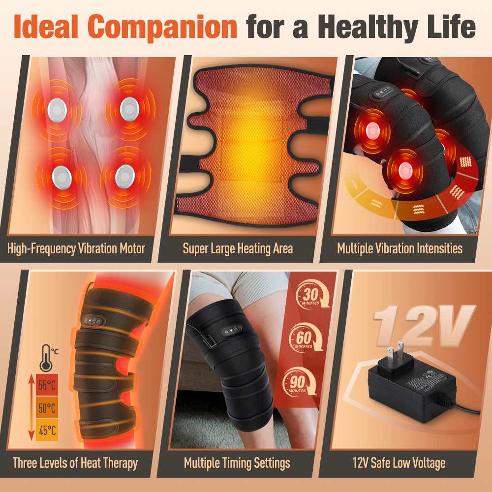 Knee Support Pads Adapter for Compression and Stability