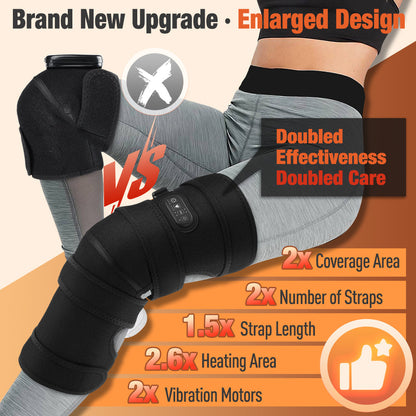 Knee Support Pads Adapter for Compression and Stability