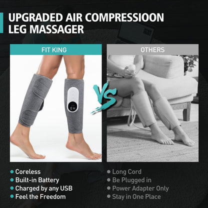 Leg Massager Air Compression Device for Foot and Leg Therapy