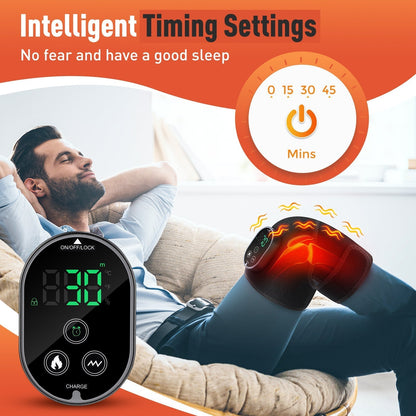 Knee Heating Pad Pain Relief Therapy Device