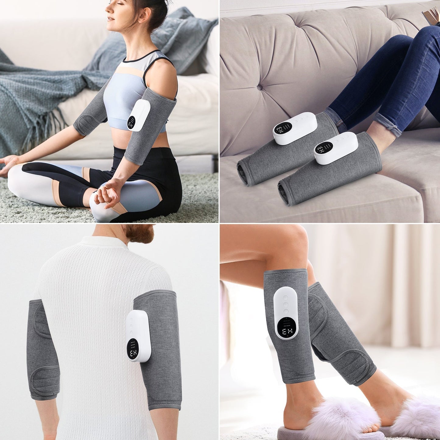 Leg Massager Air Compression Device for Foot and Leg Therapy