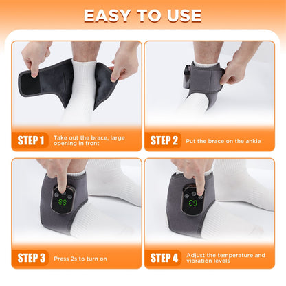 Ankle Massager Hot Compress Device