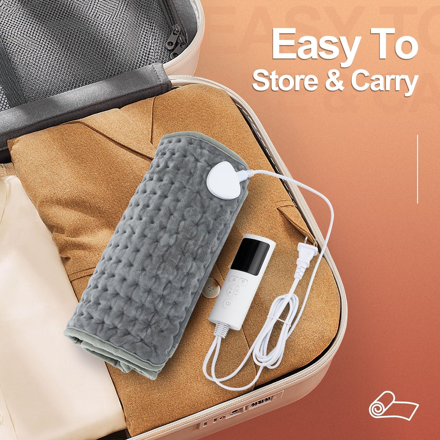 Electric Heating Pad Heated Blanket Heating Belt Combo Set