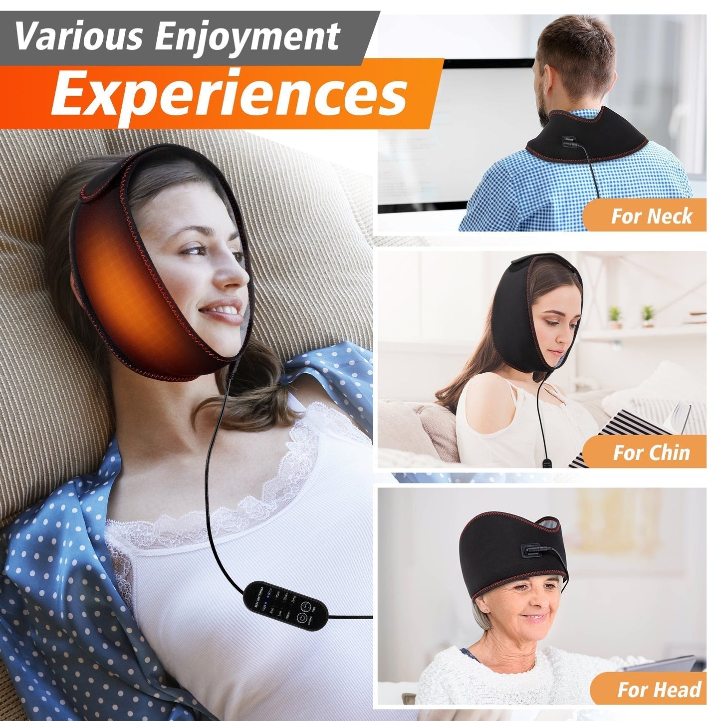 Heating Pad Face Jaw Chin Therapy Device