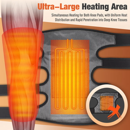 Knee Support Pads Adapter for Compression and Stability