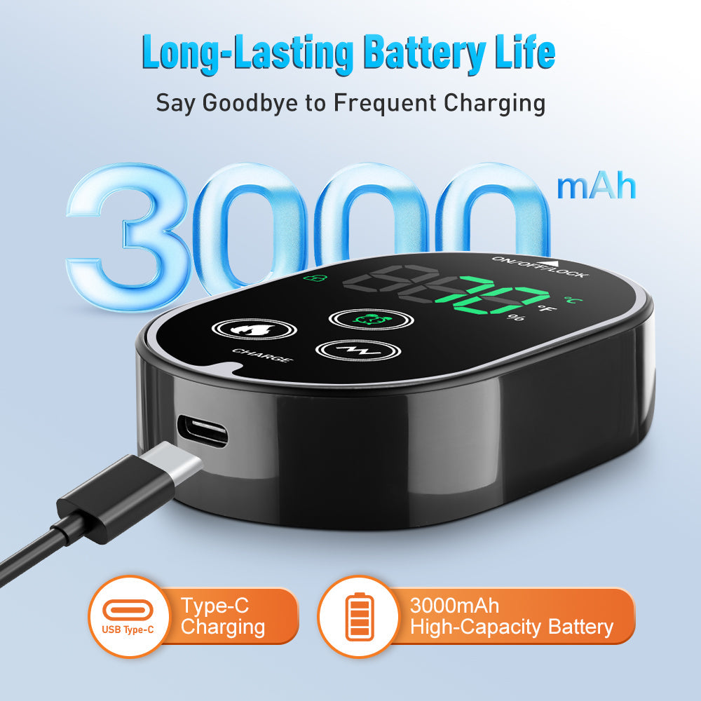 Cordless 4 in 1 Massage Pad for Elbow Knee Foot Ankle Relief