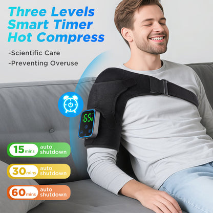 Wireless Shoulder Massager APP Control Detachable Design