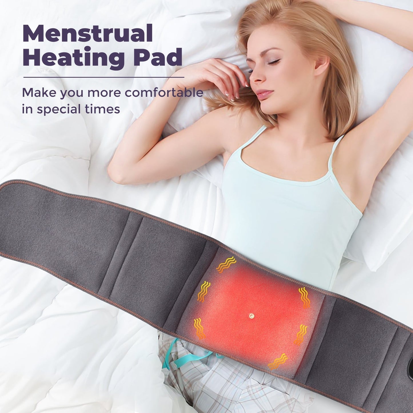 LED Heated Massage Belt