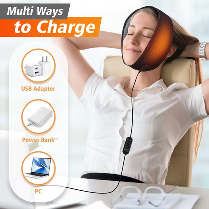 Heating Pad Face Jaw Chin Therapy Device