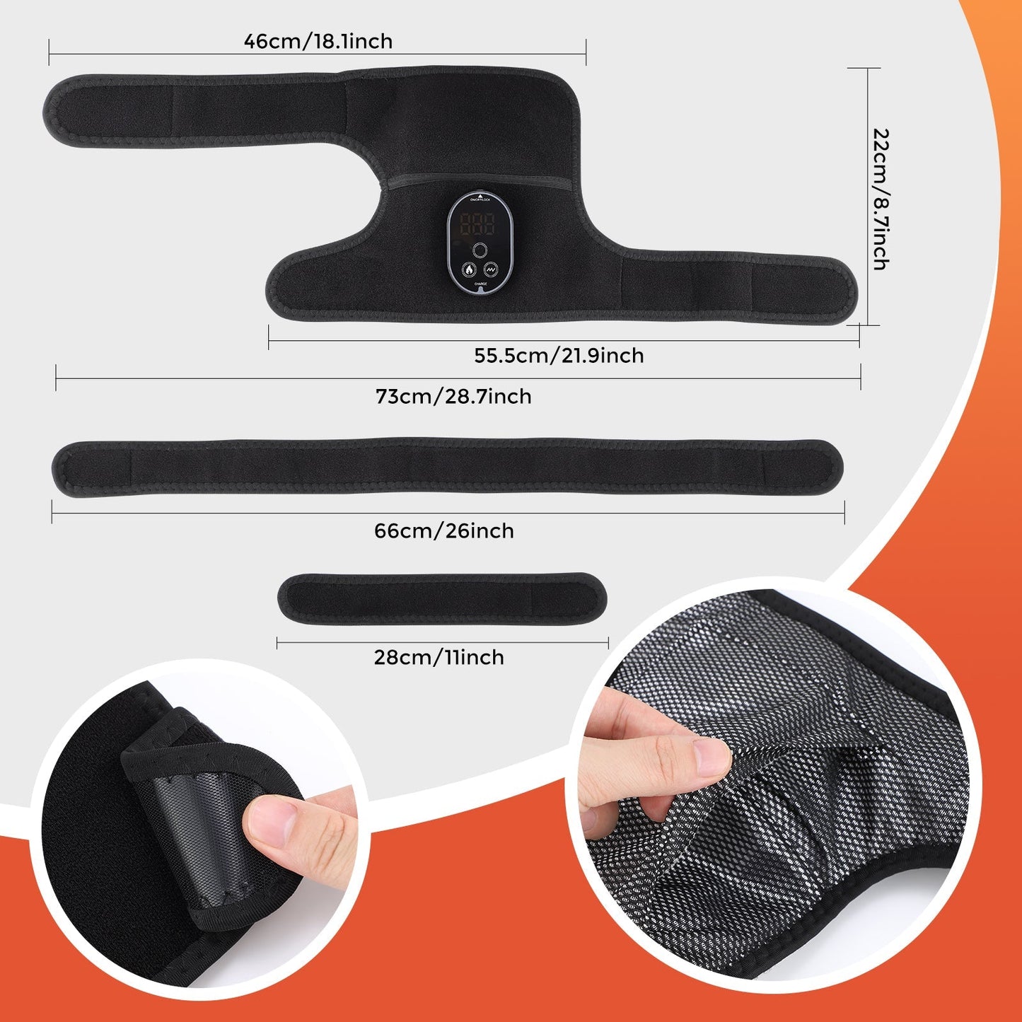 Knee Heating Pad Pain Relief Therapy Device