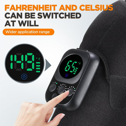 Wireless Shoulder Massage Device Detachable Control Unit
