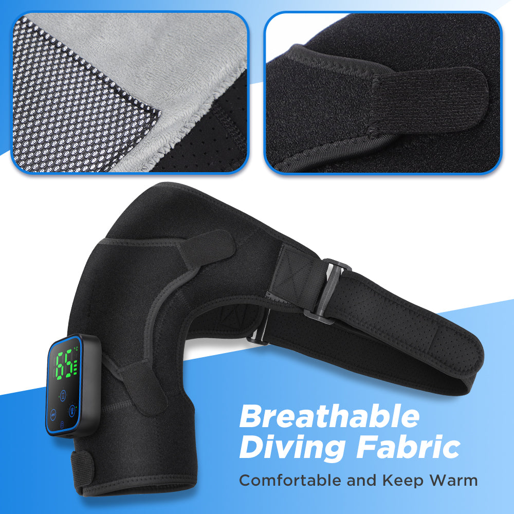 Wireless Shoulder Massager APP Control Detachable Design