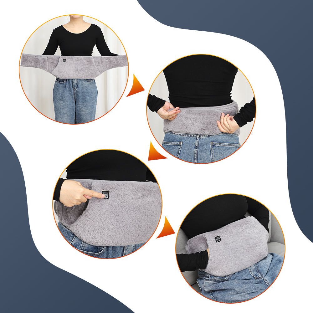Thermal Comfort Belt with Pockets for Hand Warming