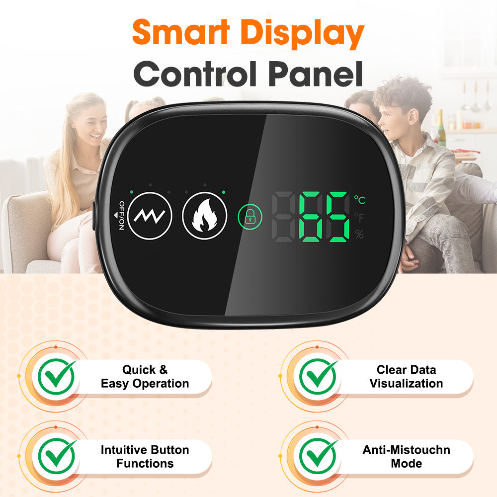 Heating Vibration Knee Pad Therapy Device