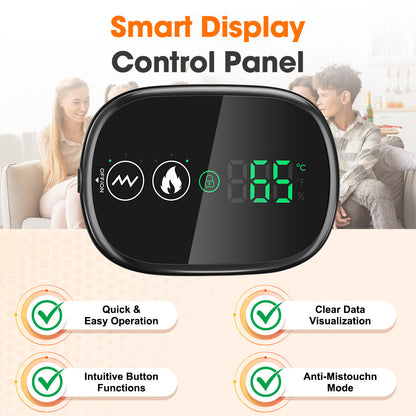 Heating Vibration Knee Pad Therapy Device