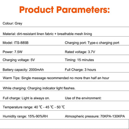 Wireless Calf Massager Device 360 Degree Air Pressure