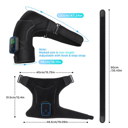 Wireless Shoulder Massager APP Control Detachable Design