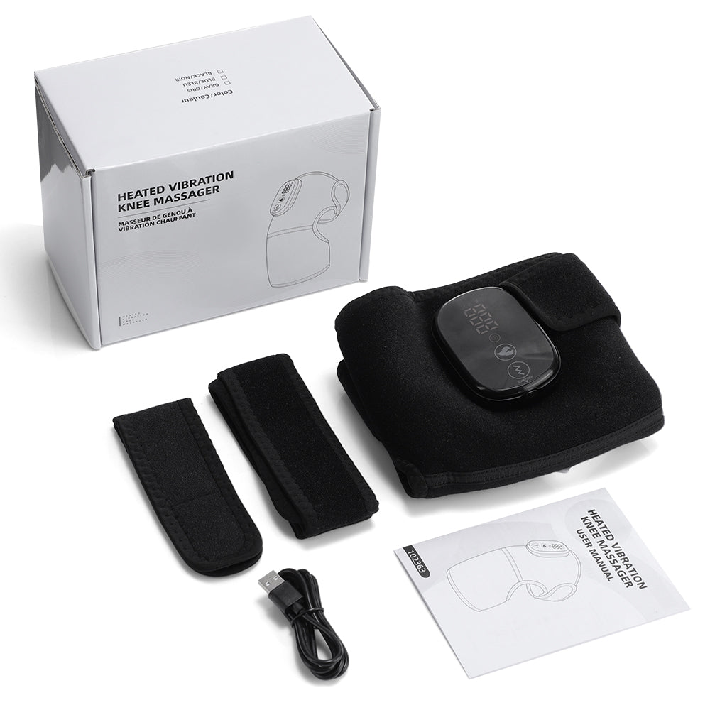 Heating Vibration Knee Pad Therapy Device