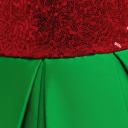 Girls Ball Gown Dress with Magnetic Socks