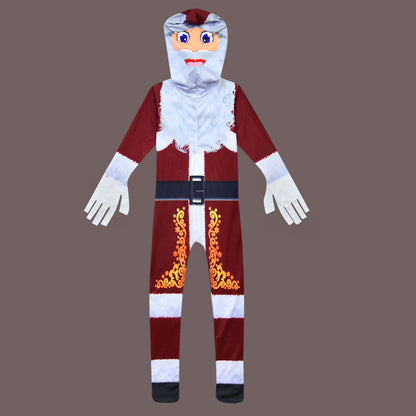 Kids Santa Costume Onesie Holiday Outfit