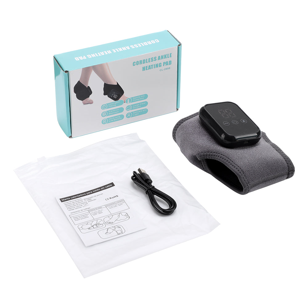 Cordless Ankle Massager Portable Foot Massage Device