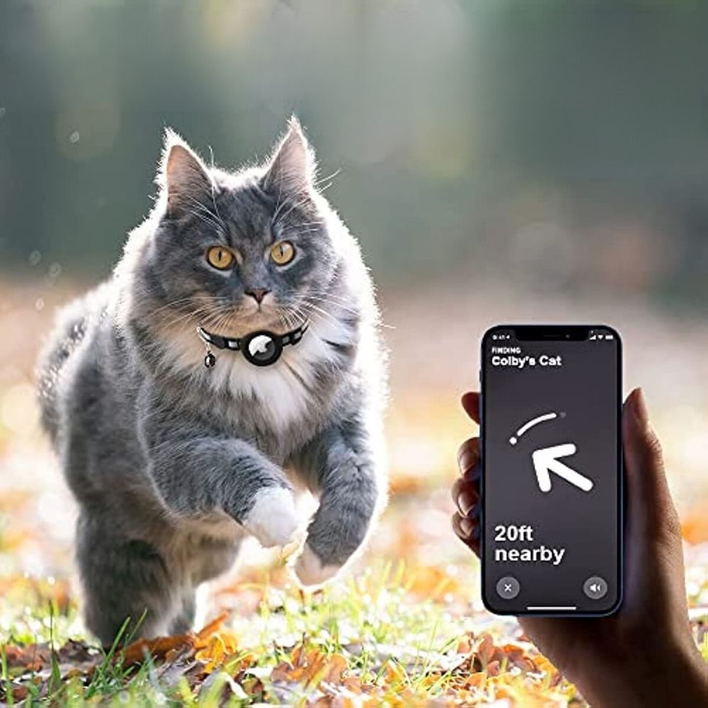 Cat GPS Tracker Collar Reflective Quick Release