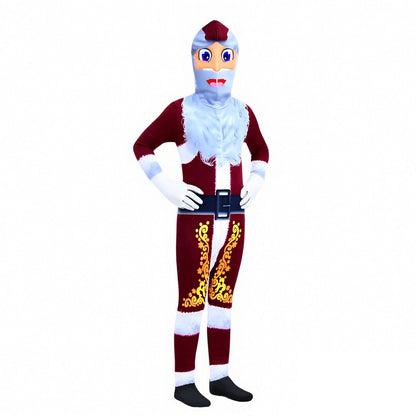 Kids Santa Costume Onesie Holiday Outfit