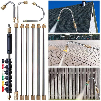 Telescopic High-Pressure Washer Wand Set 4000 PSI