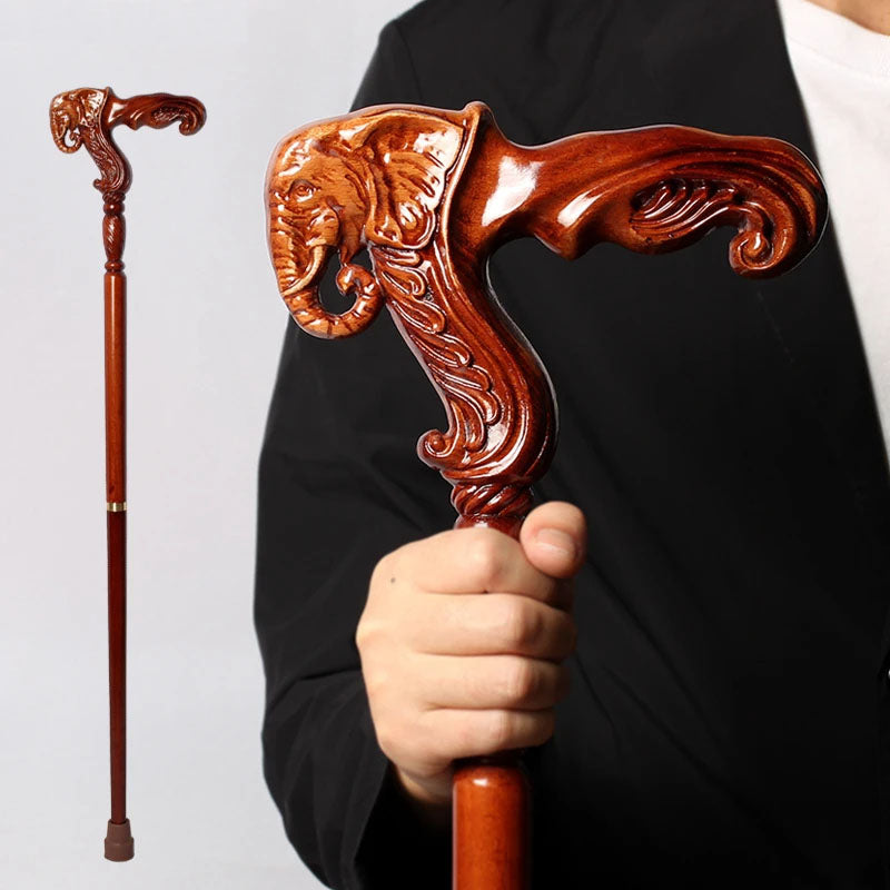 Wooden Walking Cane for Adults
