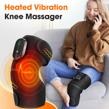 Heating Vibration Knee Pad Therapy Device