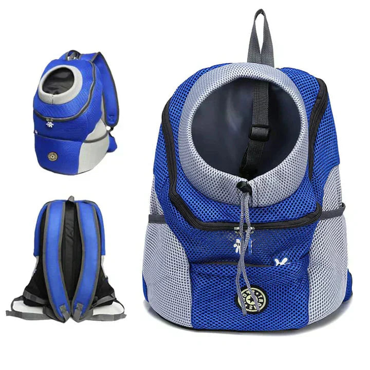 Pet Backpack Carrier for Dogs Cats Adjustable Strap