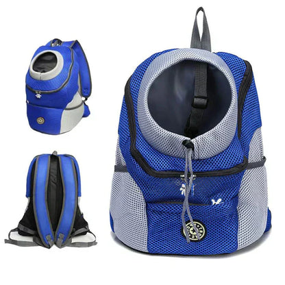 Pet Backpack Carrier for Dogs Cats Adjustable Strap