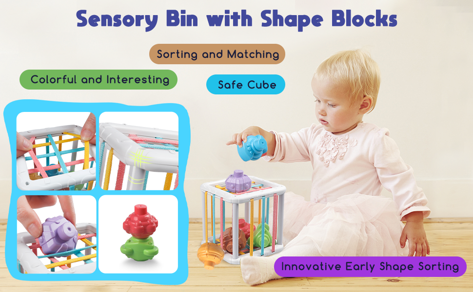 Montessori Baby Sensory Toy Set
