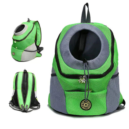Pet Backpack Carrier for Dogs Cats Adjustable Strap
