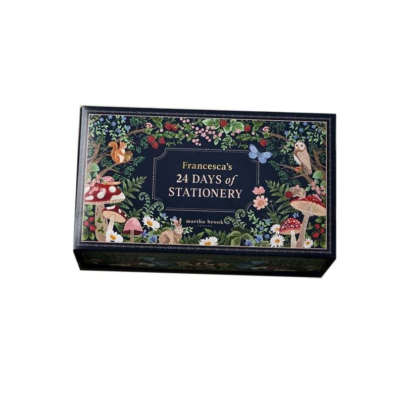 Stationery Advent Calendar Countdown Gift Box 24 Days